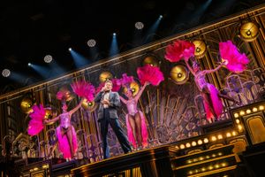 Jeremy Jordan and the cast of JUST IN TIME  Photo