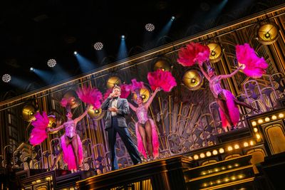 Jeremy Jordan and the cast of JUST IN TIME  Photo