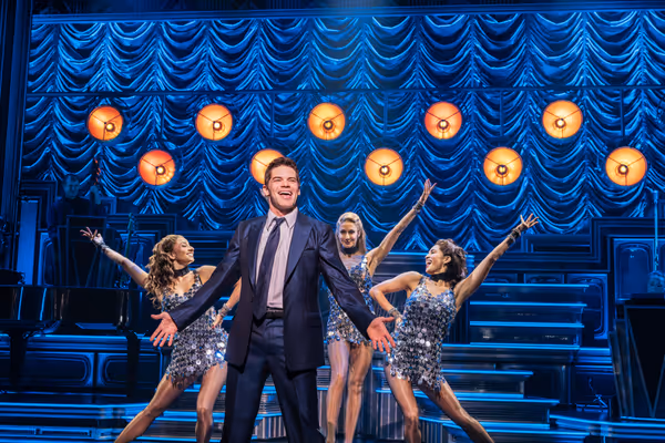 Jeremy Jordan and the cast of JUST IN TIME Photo