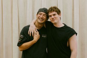 Jay Armstrong Johnson and Jimin Moon Photo