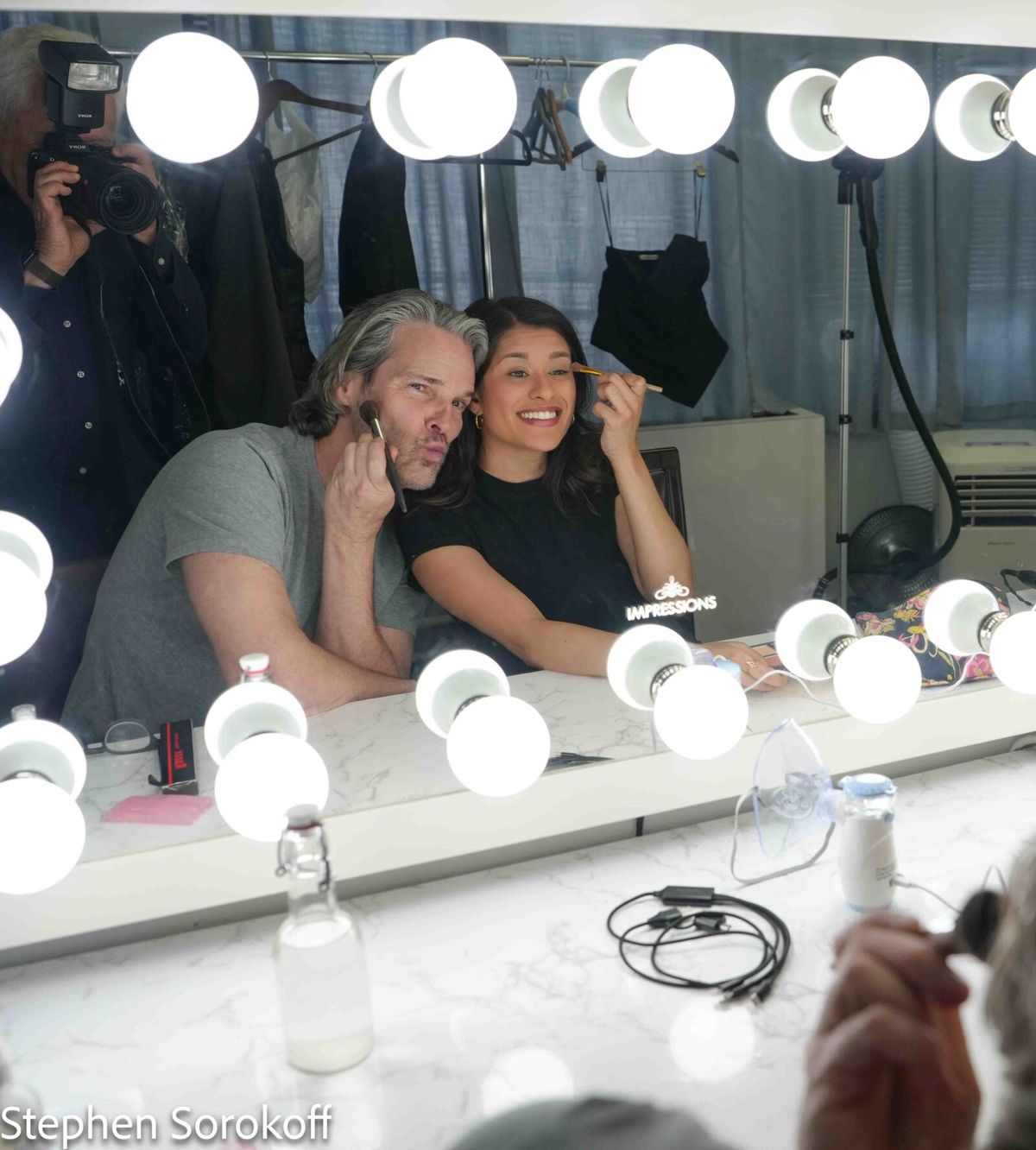 Hugh Panaro & Francesca Mehrotra at 