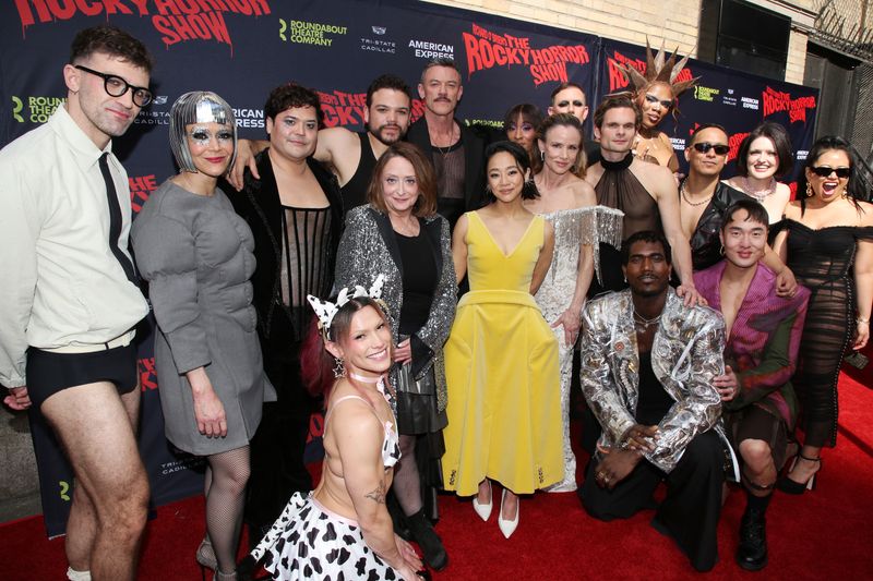 Photos: THE ROCKY HORROR SHOW Cast Struts the Red Carpet on Opening Night — photo 45 of 55