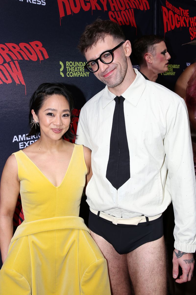 Photos: THE ROCKY HORROR SHOW Cast Struts the Red Carpet on Opening Night — photo 50 of 55