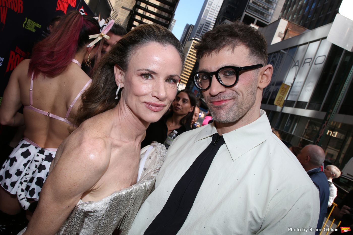 Photos: THE ROCKY HORROR SHOW Cast Struts the Red Carpet on Opening Night  Image