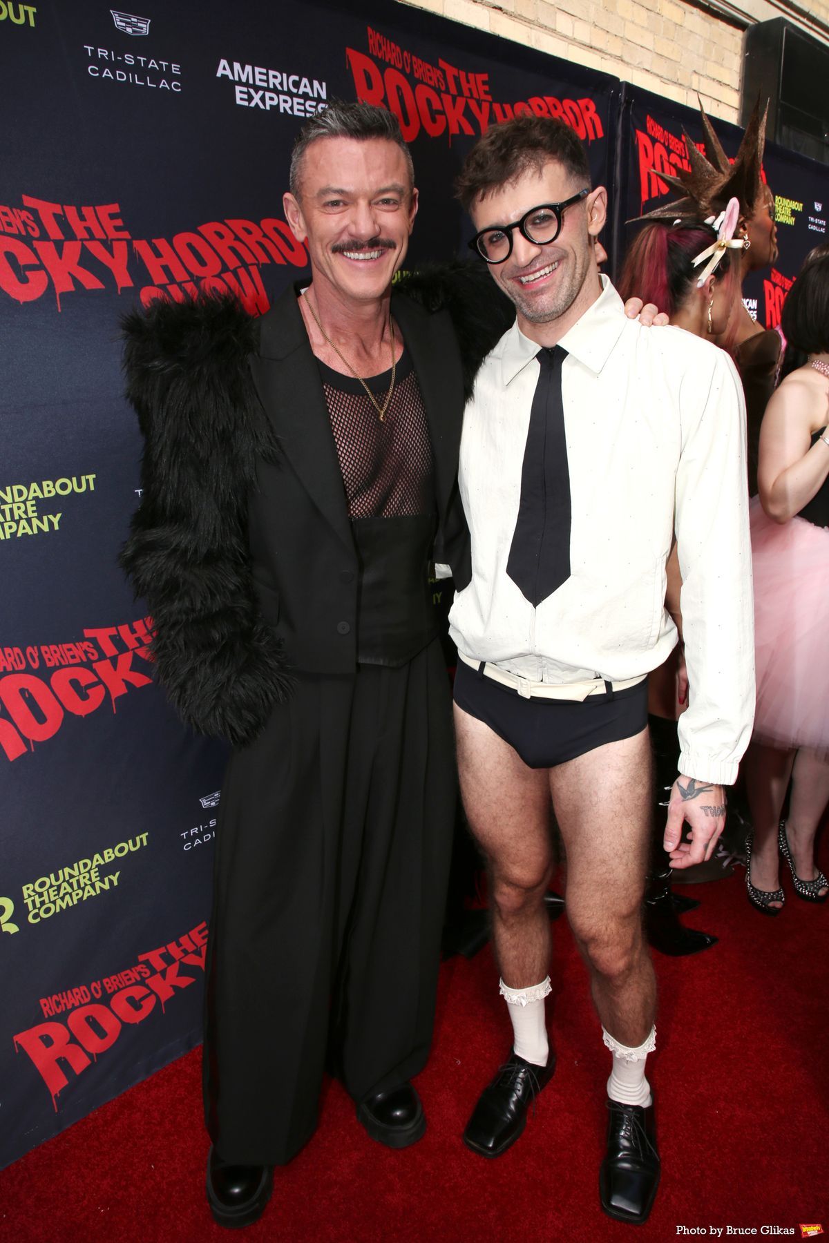 Luke Evans, Sam Pinkleton at 