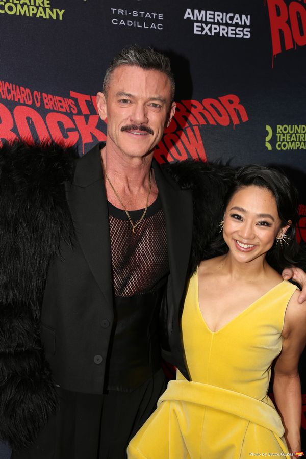 Luke Evans, Stephanie Hsu Photo