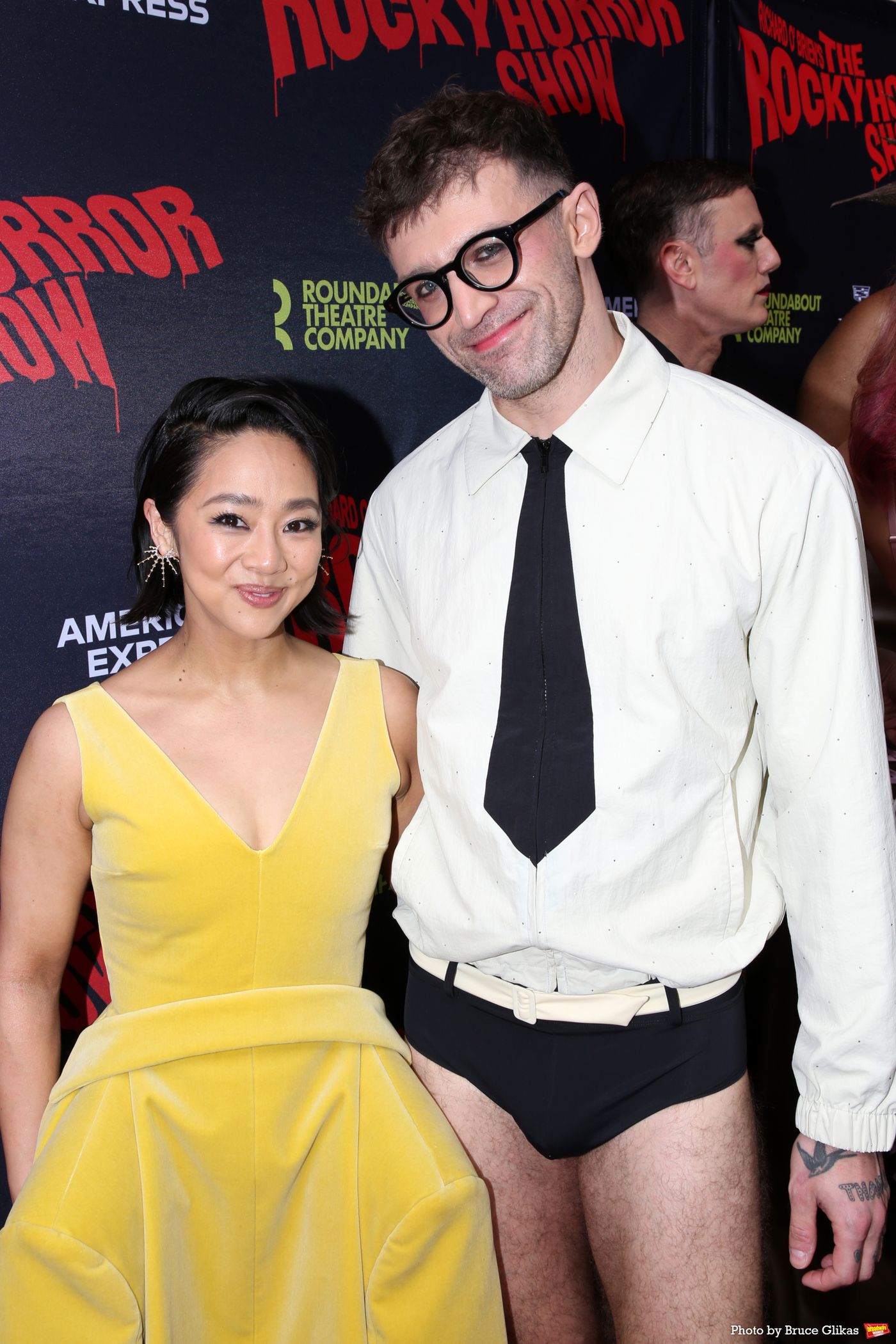 Photos: THE ROCKY HORROR SHOW Cast Struts the Red Carpet on Opening Night  Image