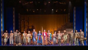 Max Ilan, Rachel Da Silva, Jeffery Lee Walker III, and Sydney Kamel with The Company  Photo
