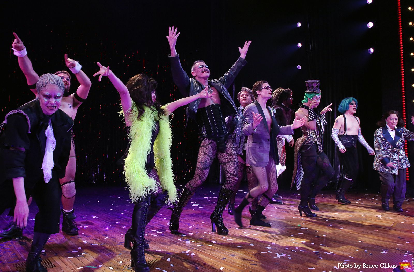 Photos: Inside THE ROCKY HORROR SHOW Opening Night Curtain Call — photo 1 of 14