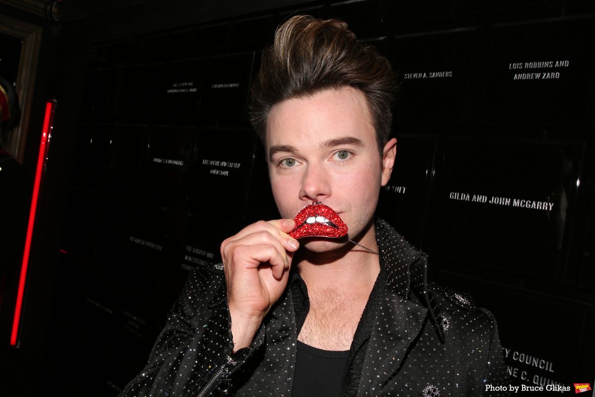Chris Colfer at Photos: Susan Sarandon and More Walk THE ROCKY HORROR SHOW Red Carpet