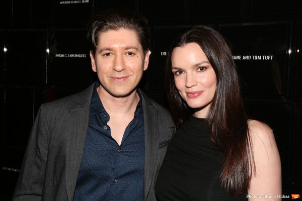 Michael Zegen and Jennifer Damiano Photo