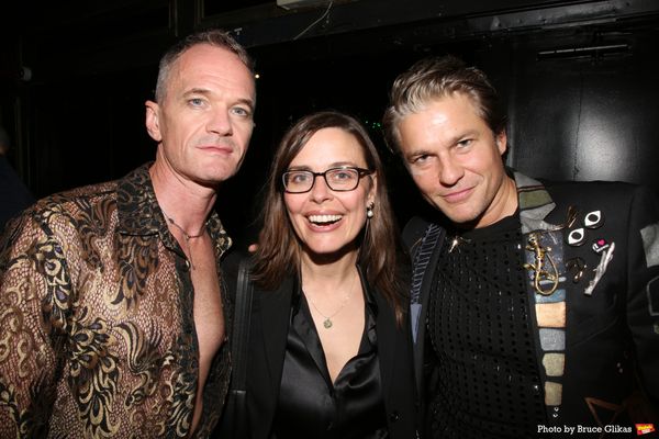 Neil Patrick Harris, Lear deBessonet and David Burtka  Photo