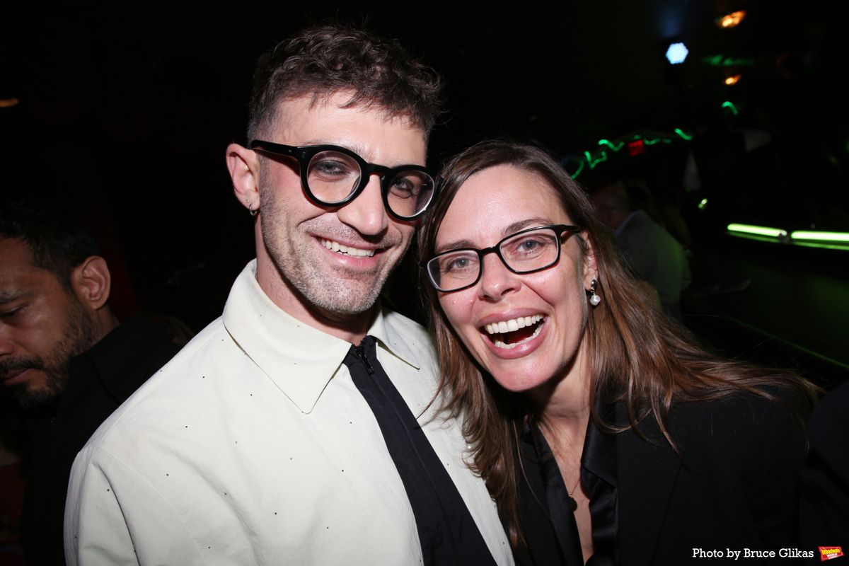 Sam Pinkleton and Lear deBessonet  at 