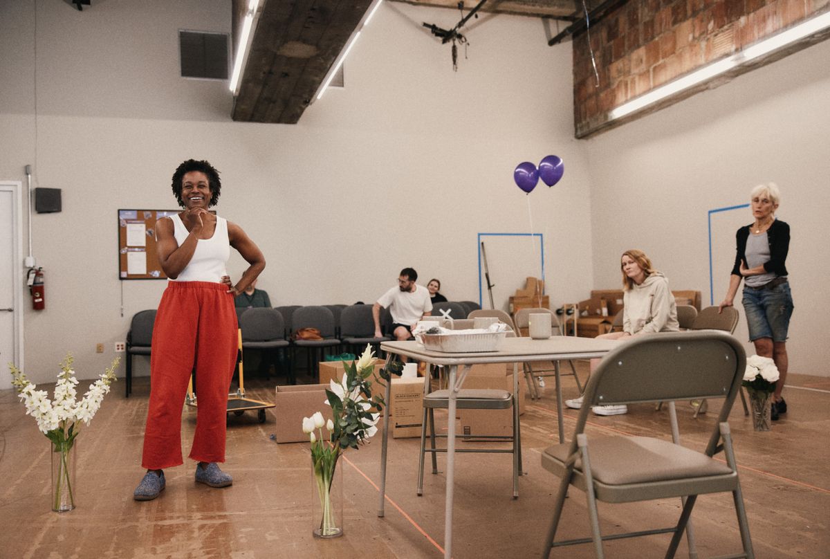 Quincy Tyler Bernstine, Emily Davis, Constance Shulman at 