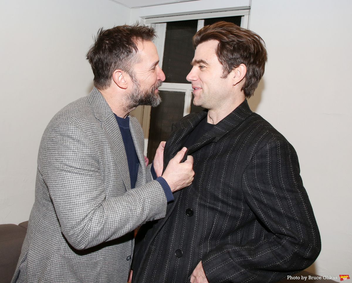 Noah Wyle and Patrick Ball  at 