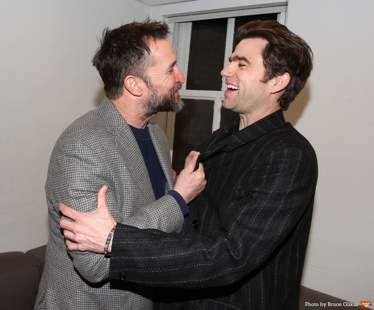 Noah Wyle and Patrick Ball  at 