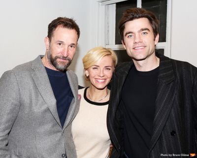 Noah Wyle, Sara Wyle and Patrick Ball Photo
