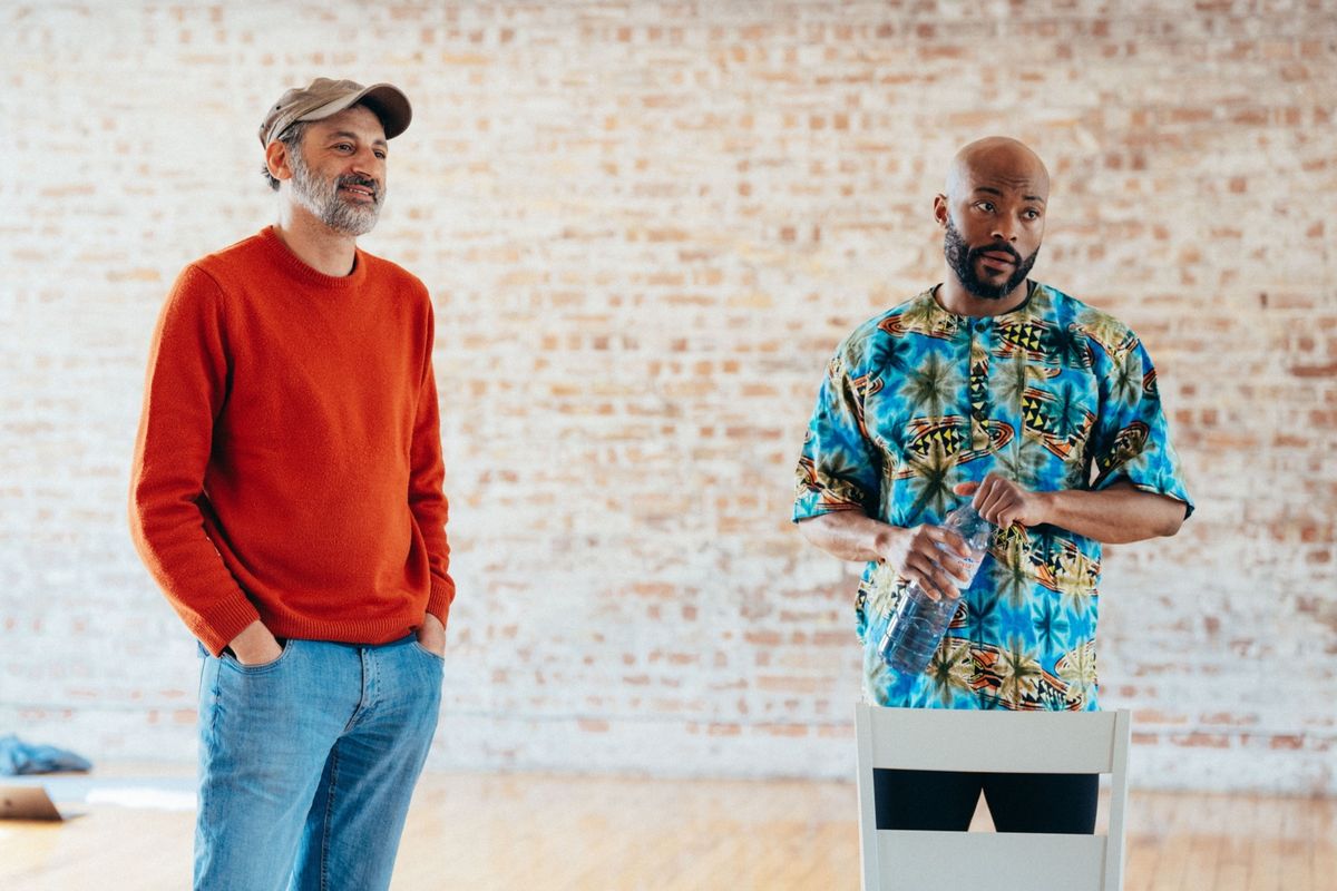 Omar Elerian and Arinzé Kene at 