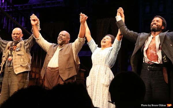Ruben Santiago-Hudson, Cedric the Entertainer, Taraji P. Henson and Joshua Boone Photo