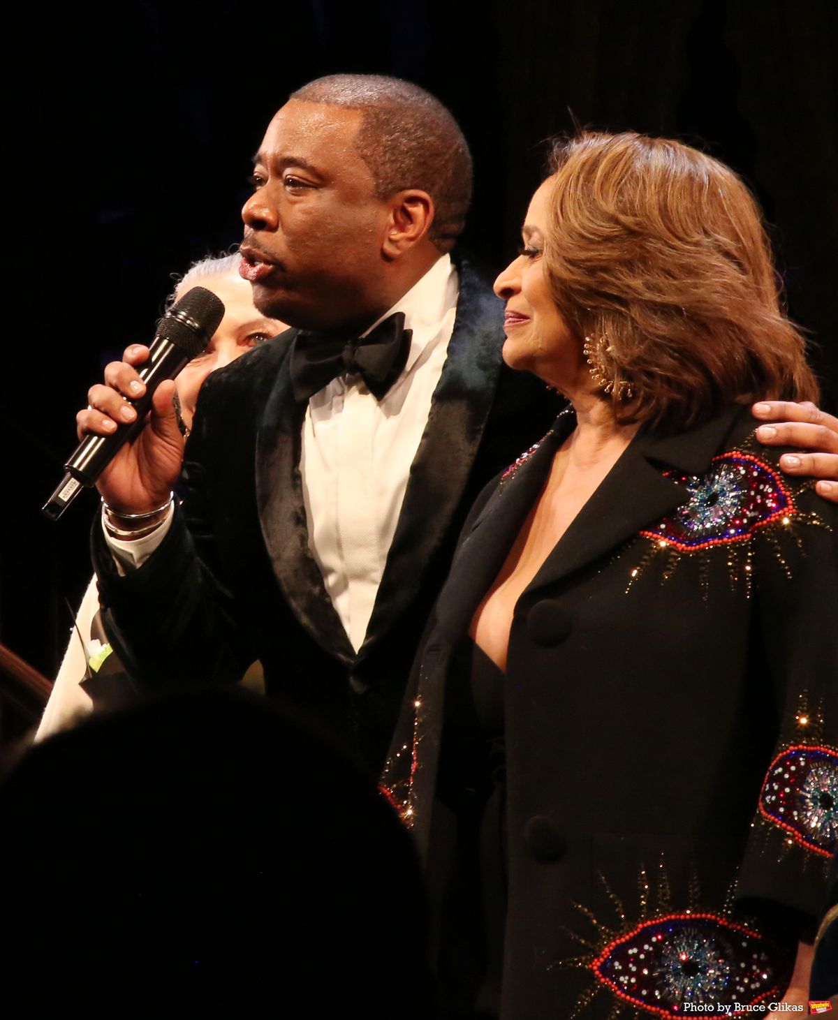 Brian Moreland and Debbie Allen at 