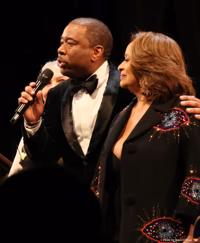 Brian Moreland and Debbie Allen Photo