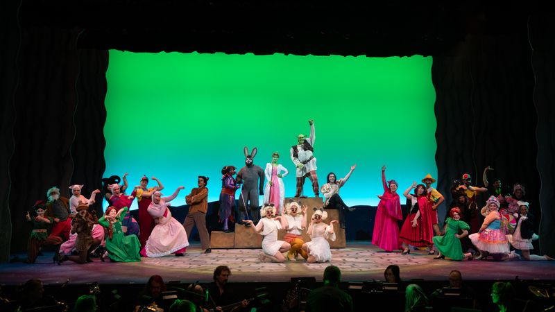 Review: SHREK THE MUSICAL Turns the Swamp into a Spectacle at Massey Theatre Image