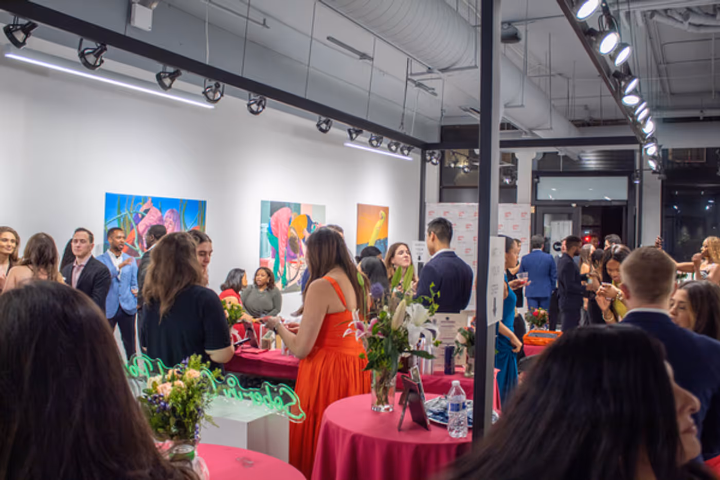 Photos: Girls Inc. of NYC Her Canvas Soirée Raises $46.9K at Mriya Gallery Image