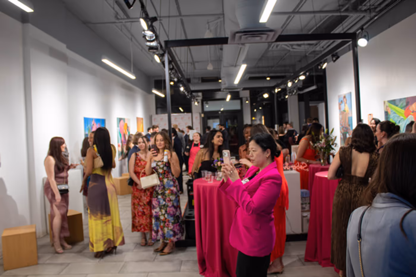 Photos: Girls Inc. of NYC Her Canvas Soirée Raises $46.9K at Mriya Gallery Image