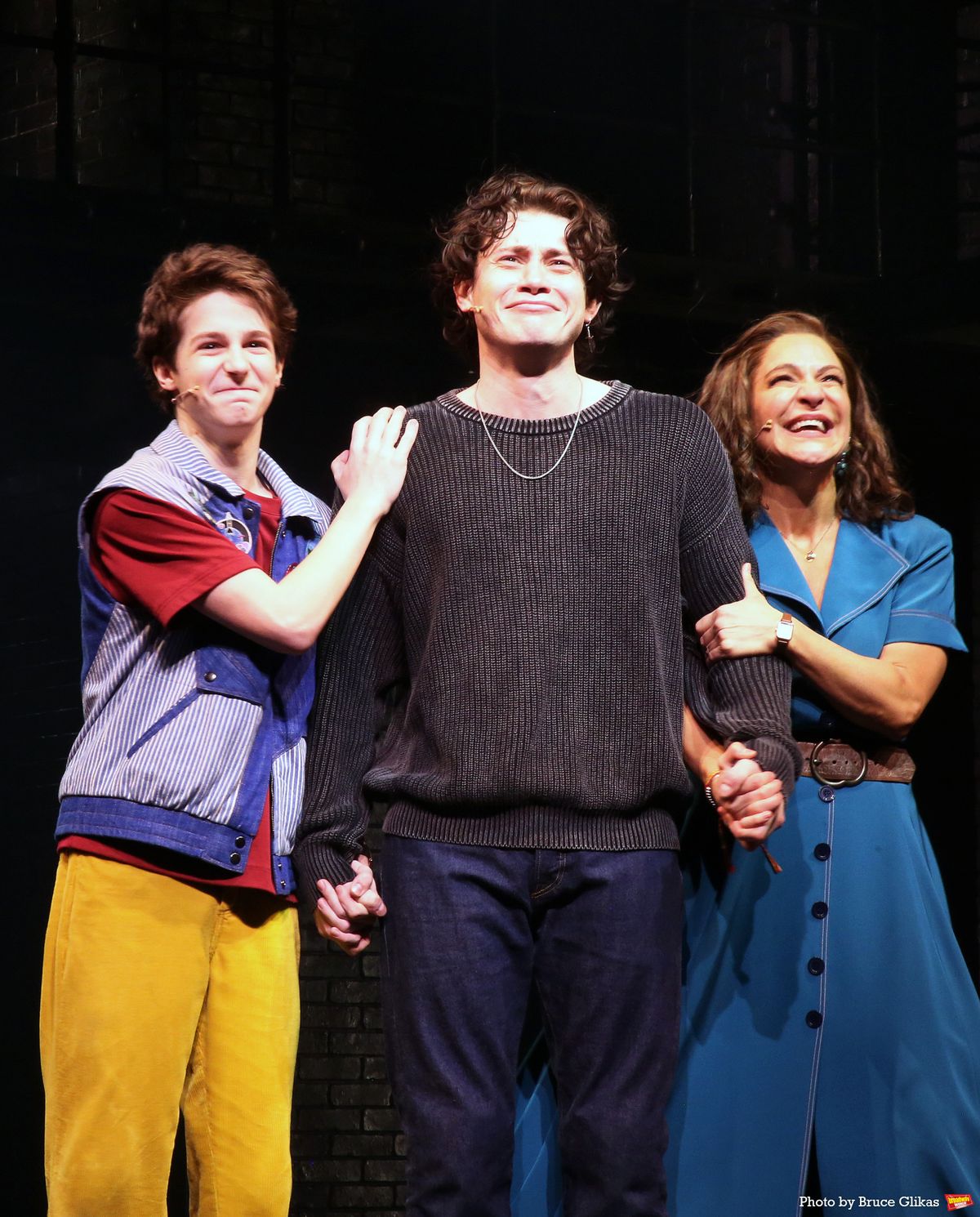 Benjamin Pajak, LJ Benet and Shoshana Bean at 