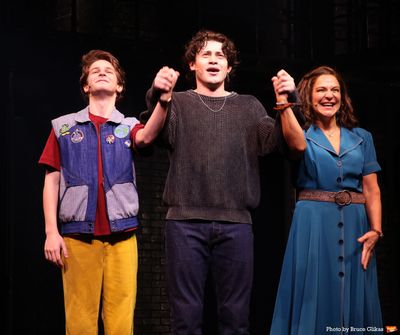 Benjamin Pajak, LJ Benet and Shoshana Bean Photo