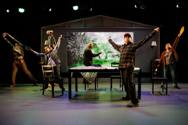 Photos: Talking Band Premieres THE DOOR SLAMS, A GLASS TREMBLES at La MaMa — photo 4 of 9