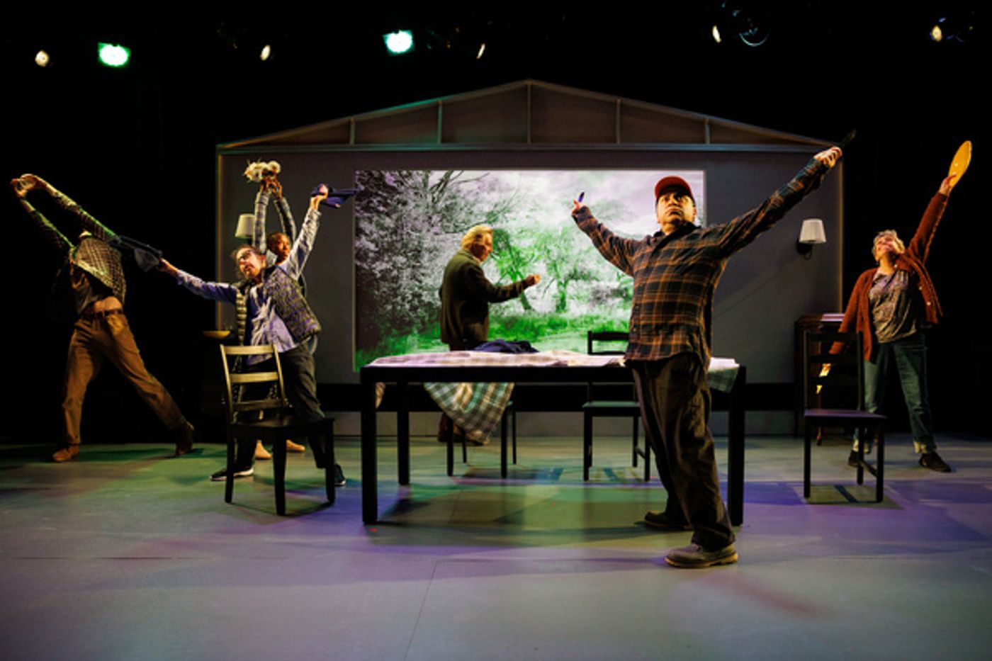 Photos: Talking Band Premieres THE DOOR SLAMS, A GLASS TREMBLES at La MaMa  Image