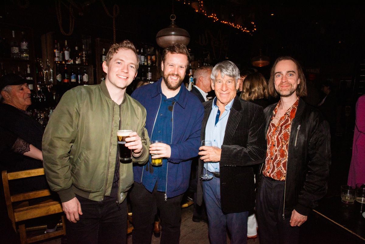 Jack Holden, Ed Stambollouian, Stephen Schwartz, and John Patrick Elliot at 