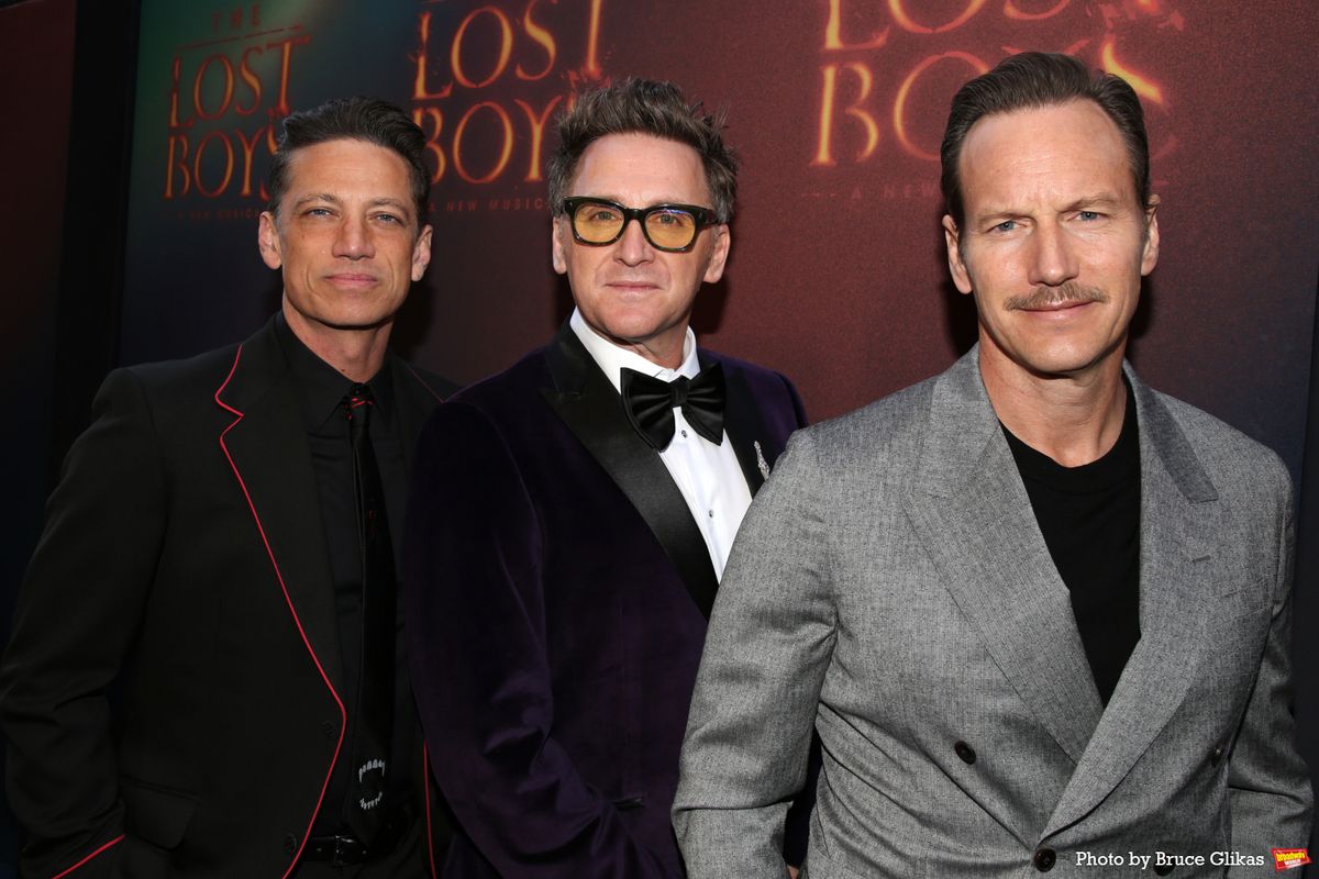 James Carpinello, Marcus Chait, Patrick Wilson at 