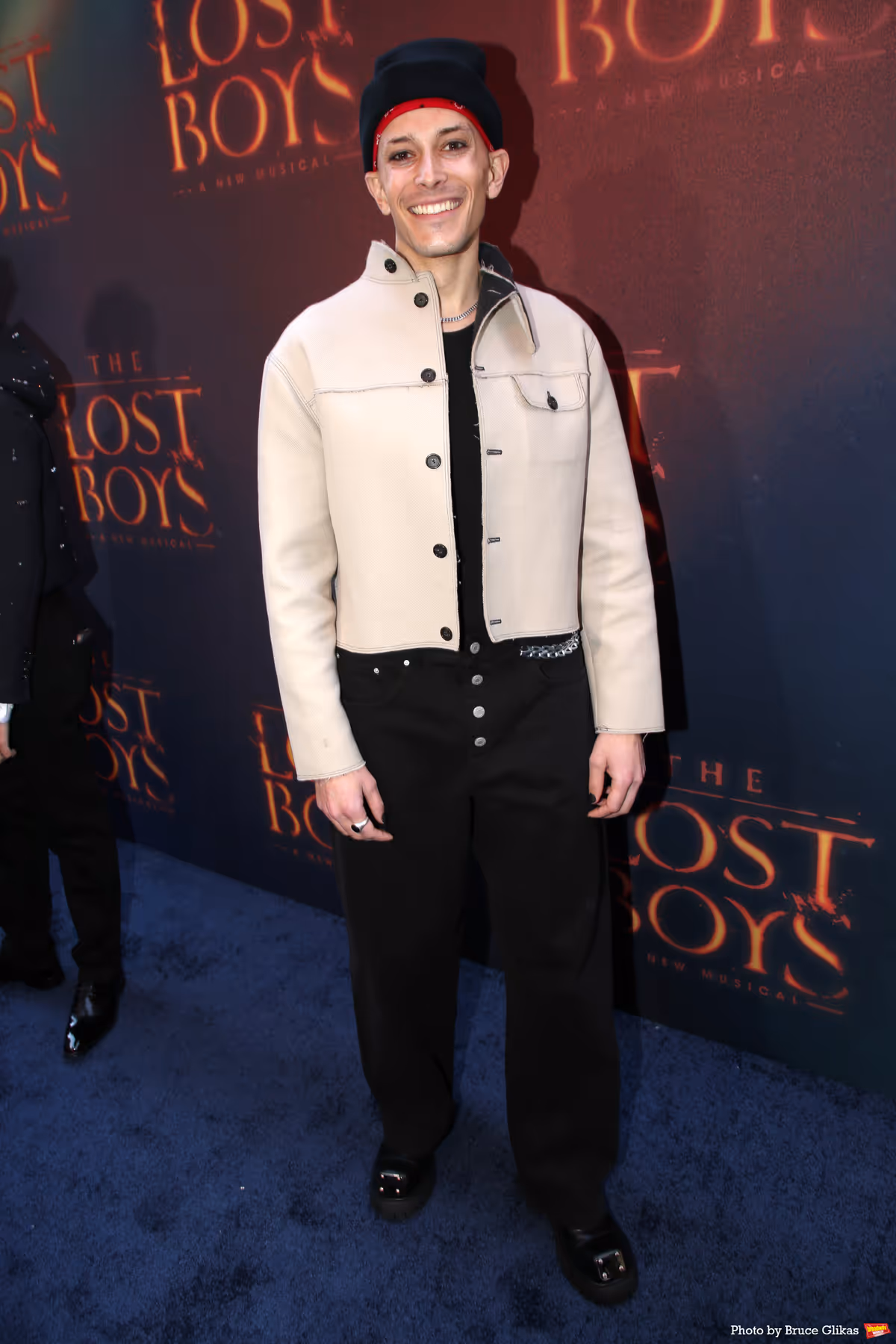 Brian Flores at Photos: THE LOST BOYS Cast Struts the Red Carpet on Opening Night