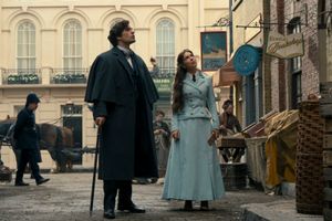 Henry Cavill and Millie Bobby Brown  Photo