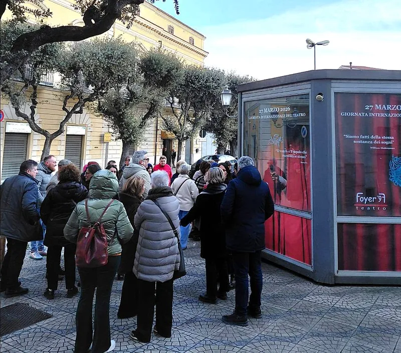 An Abandoned Italian Newsstand Just Became the World's Smallest Theatre Image