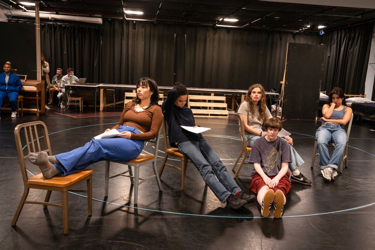 Mia Pak, Juliana Canfield, Katherine Reis, Sally Shaw, and Gabi Campo at 