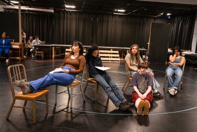 Mia Pak, Juliana Canfield, Katherine Reis, Sally Shaw, and Gabi Campo Photo