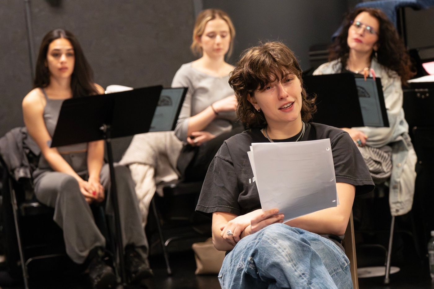 Photos: GIRL, INTERRUPTED In Rehearsal At The Public Theater  Image