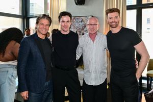 David Burtka, Sam Gravitte, Jamie Drake, Mark Mackillop Photo