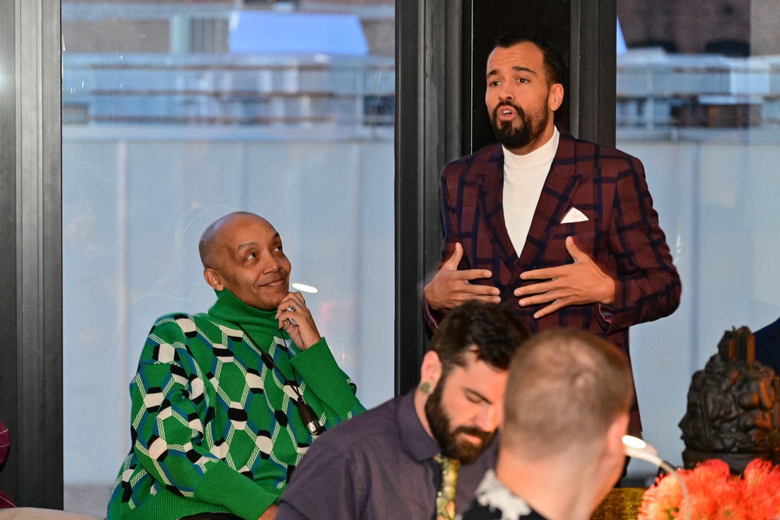 Photos: Alex Newell, Kate Baldwin, and More Perform at Mark MacKillop's Salon For Broadway Cares — photo 14 of 24