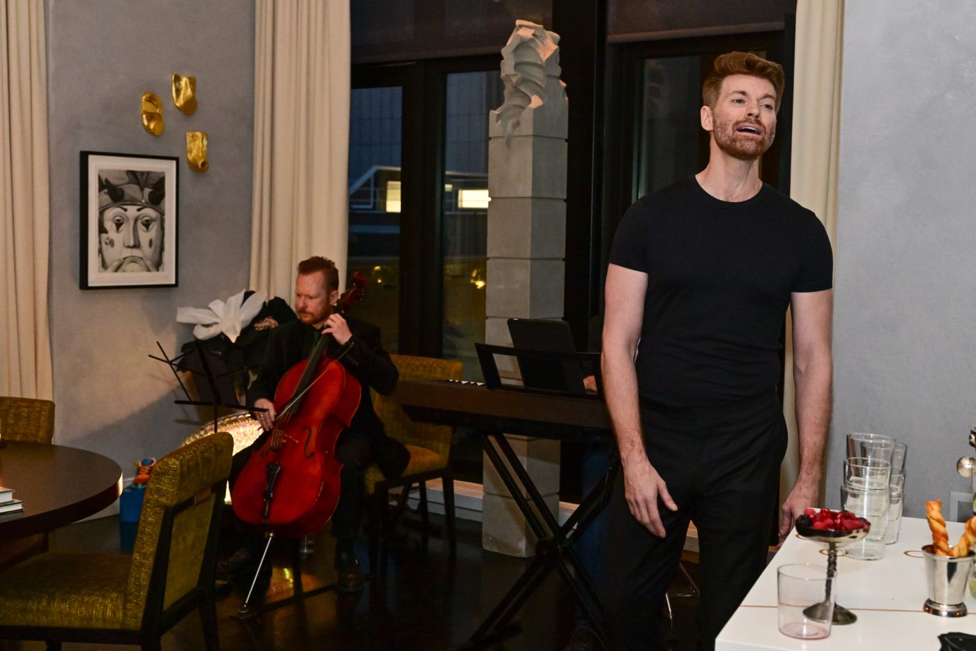 Photos: Alex Newell, Kate Baldwin, and More Perform at Mark MacKillop's Salon For Broadway Cares  Image