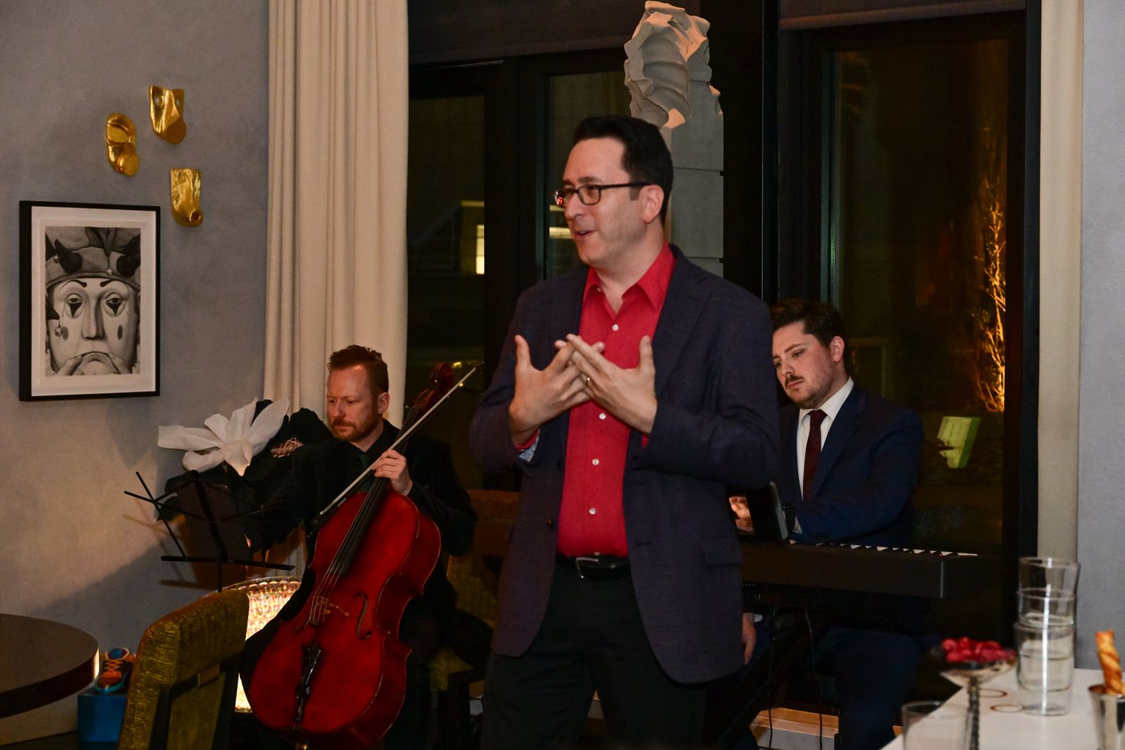 Photos: Alex Newell, Kate Baldwin, and More Perform at Mark MacKillop's Salon For Broadway Cares — photo 18 of 24