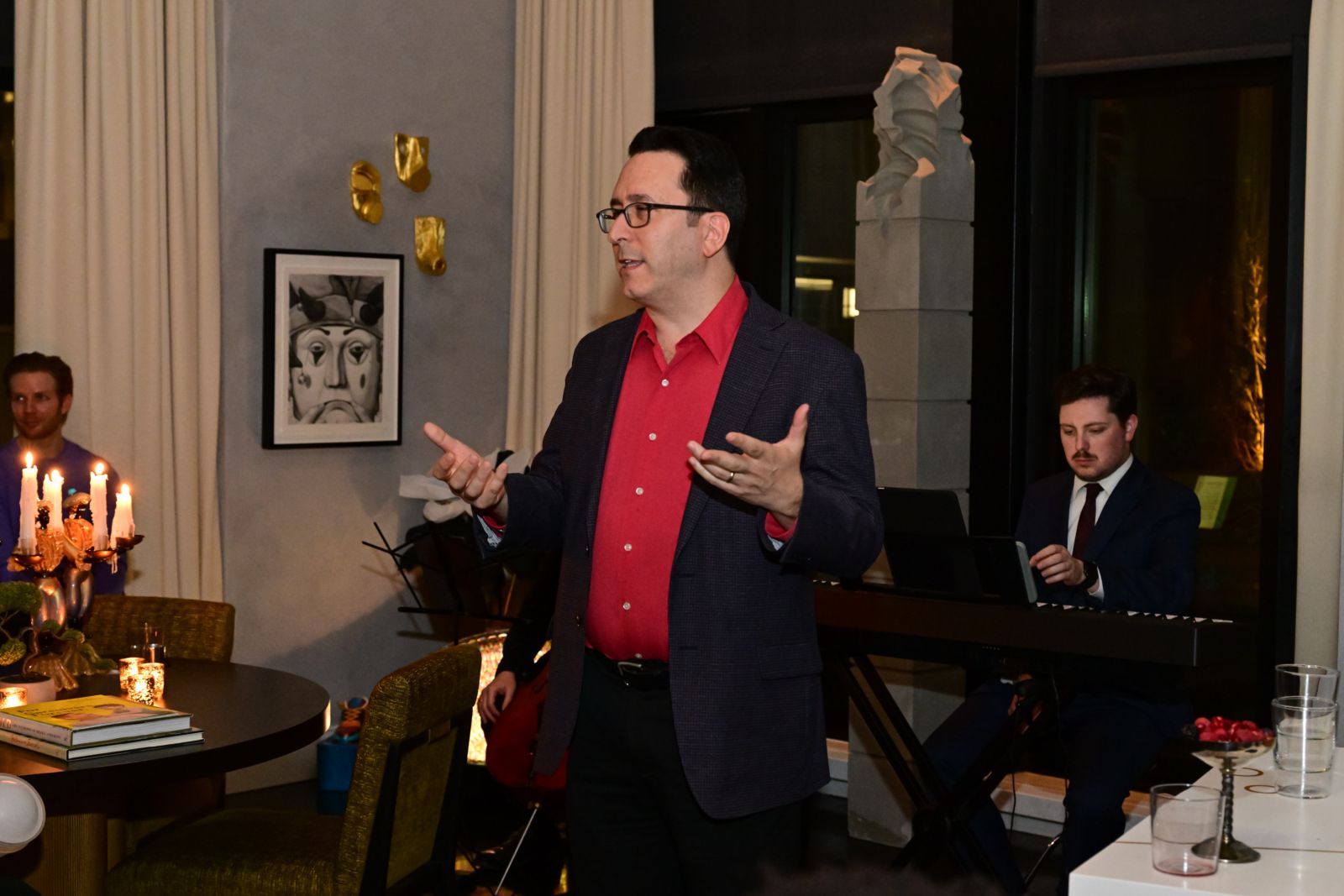 Photos: Alex Newell, Kate Baldwin, and More Perform at Mark MacKillop's Salon For Broadway Cares — photo 19 of 24
