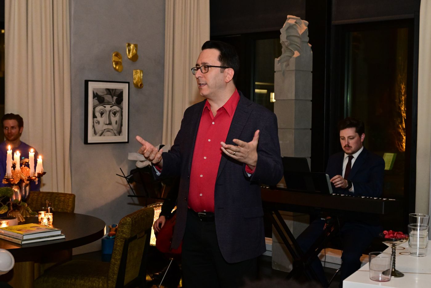 Photos: Alex Newell, Kate Baldwin, and More Perform at Mark MacKillop's Salon For Broadway Cares  Image