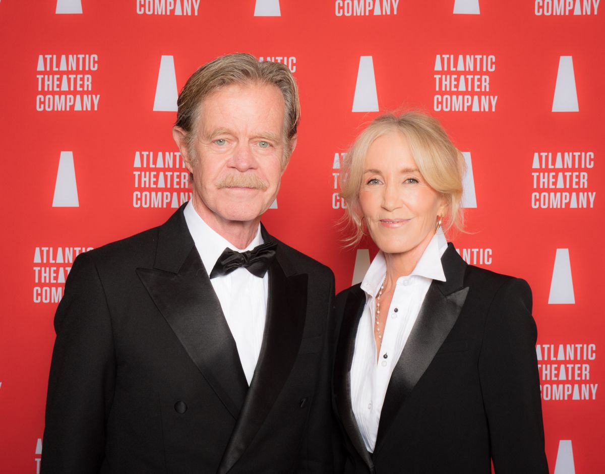 William H. Macy & Felicity Huffman at 