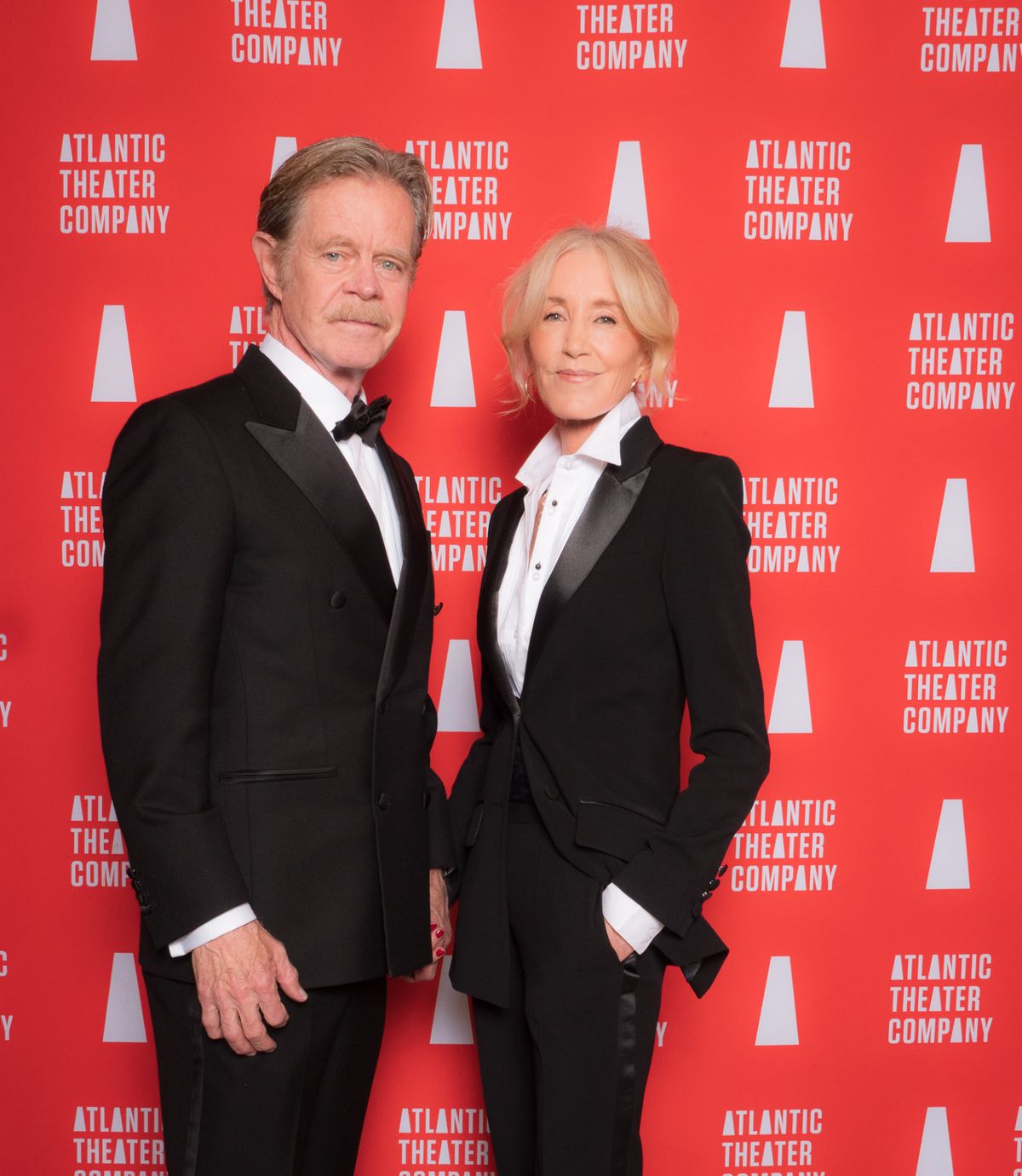 William H. Macy & Felicity Huffman at 