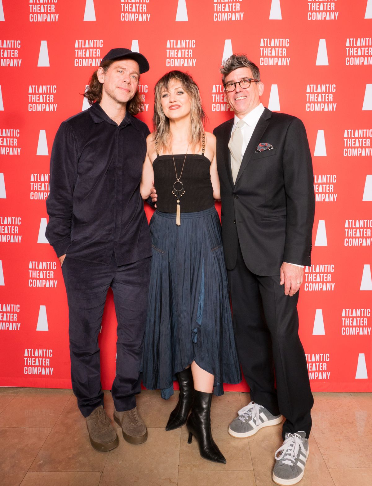 Aaron Dessner, Anaïs Mitchell & David Neumann at 