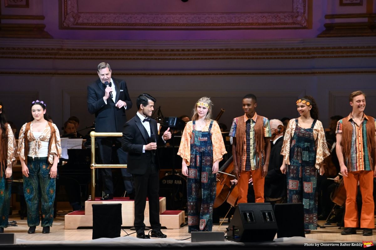 Steven Reineke, Telly Leung and Camp Broadway Kids at 
